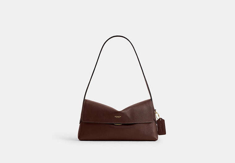 Chelsea Shoulder Bag 26 - Brass/Maple