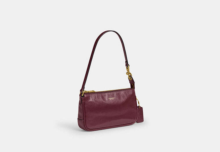 Plaza Bag 18 - Brass/Dark Cherry