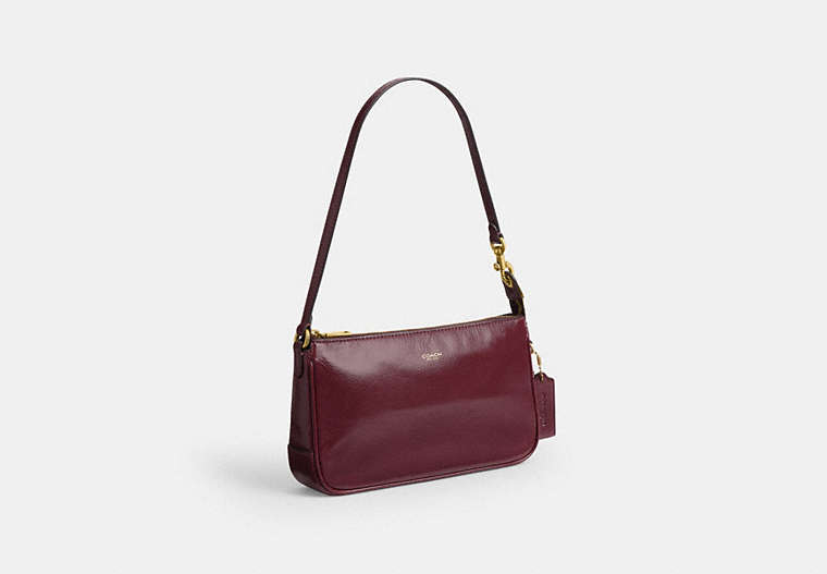 Plaza Bag - Brass/Dark Cherry