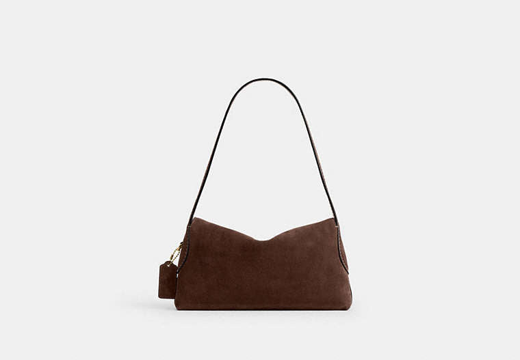 Chelsea Shoulder Bag 26 - Brass/Dark Chocolate