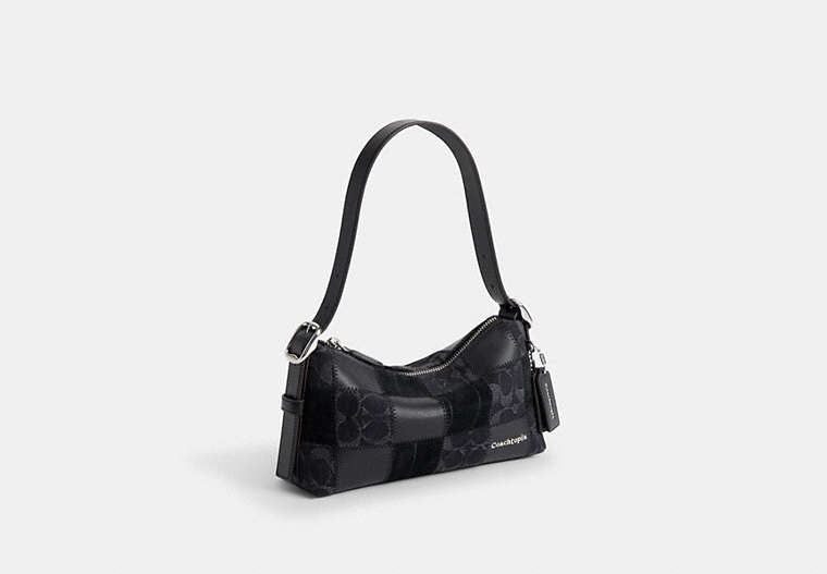 Alter/Ego Small Slouchy Shoulder Bag - Black/Black