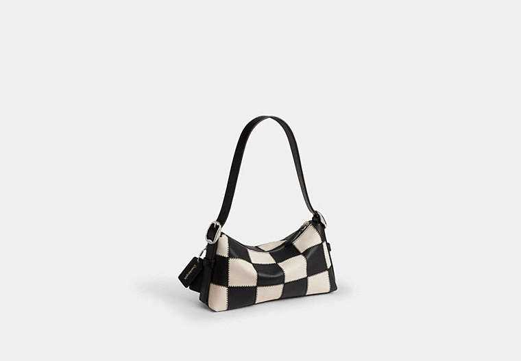 Alter/Ego Small Slouchy Shoulder Bag - Black/Chalk