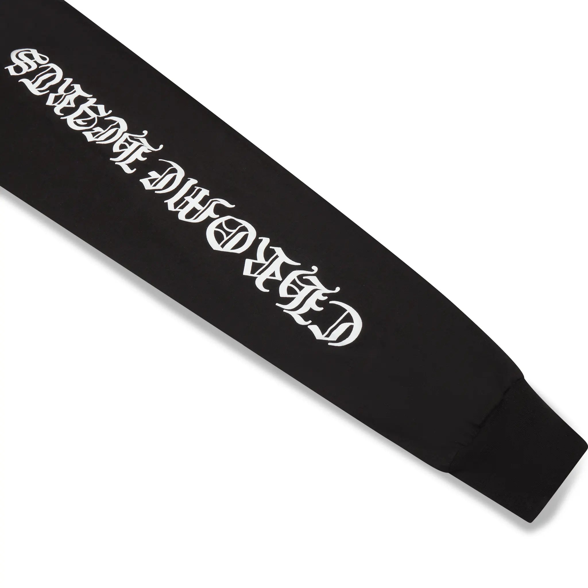 Chrome Hearts Scroll Logo L/S Black T-Shirt