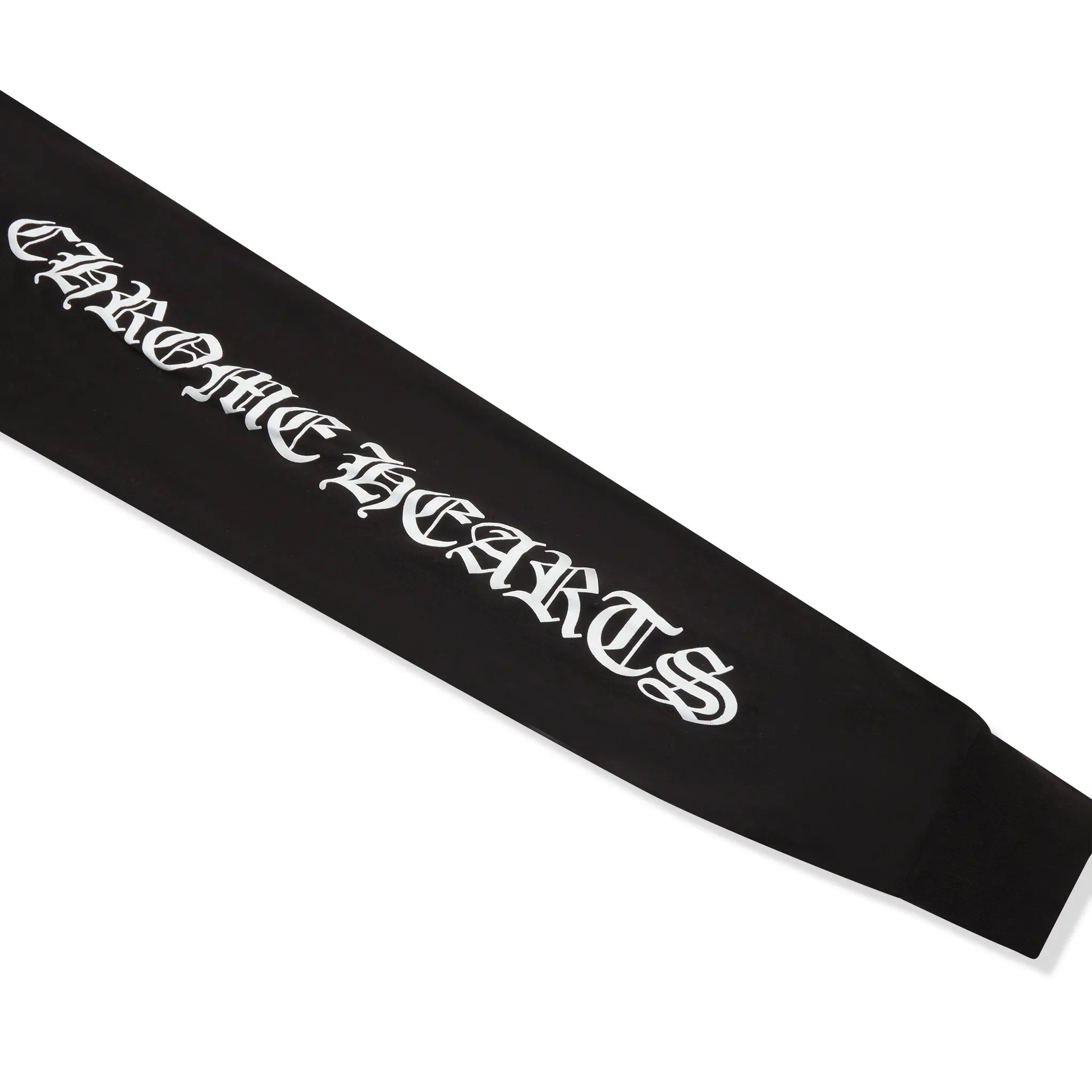 Chrome Hearts Scroll Logo L/S Black T-Shirt