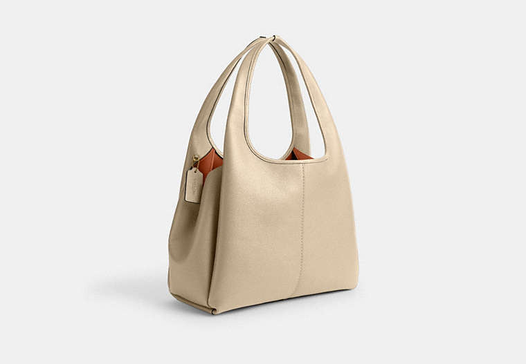 Lana Shoulder Bag - Brass/Ivory