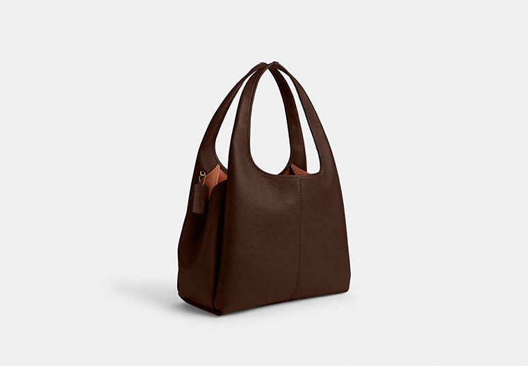 Lana Shoulder Bag - Brass/Maple