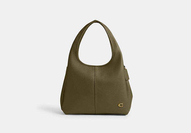 Lana Shoulder Bag - Brass/Olive
