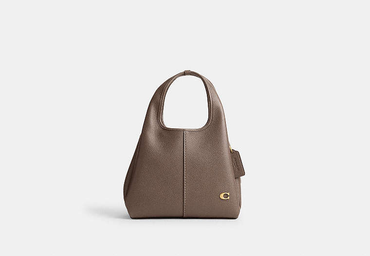 Lana Shoulder Bag 23 - Brass/Dark Stone