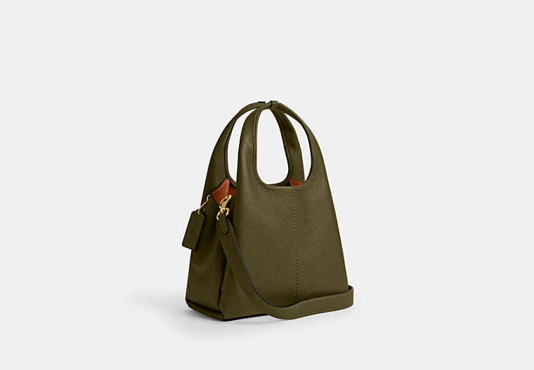 Lana Shoulder Bag 23 - Brass/Olive