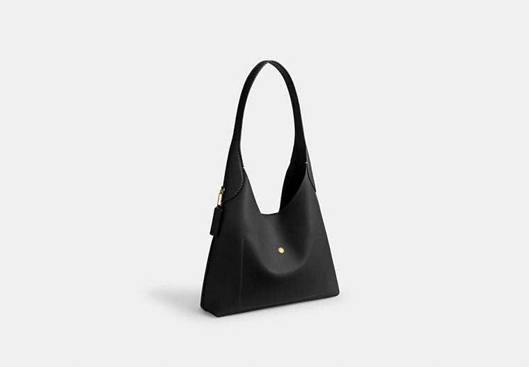 Brooklyn Shoulder Bag 28 - Brass/Black