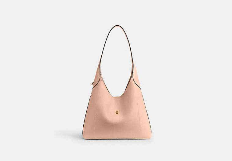 Brooklyn Shoulder Bag 28 - Brass/Cream