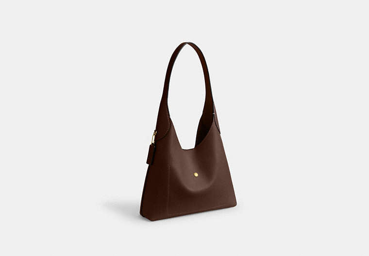 Brooklyn Shoulder Bag 28 - Brass/Maple