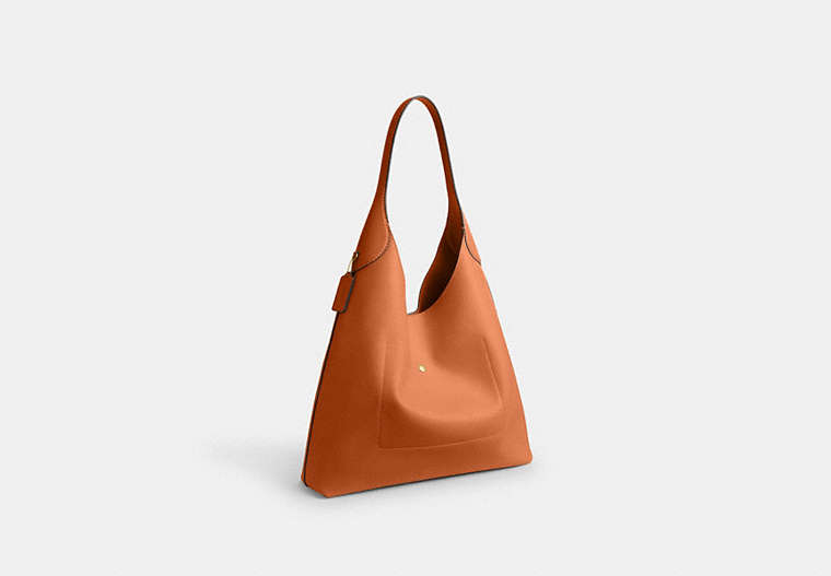 Brooklyn Shoulder Bag 28 - Brass/Toffee