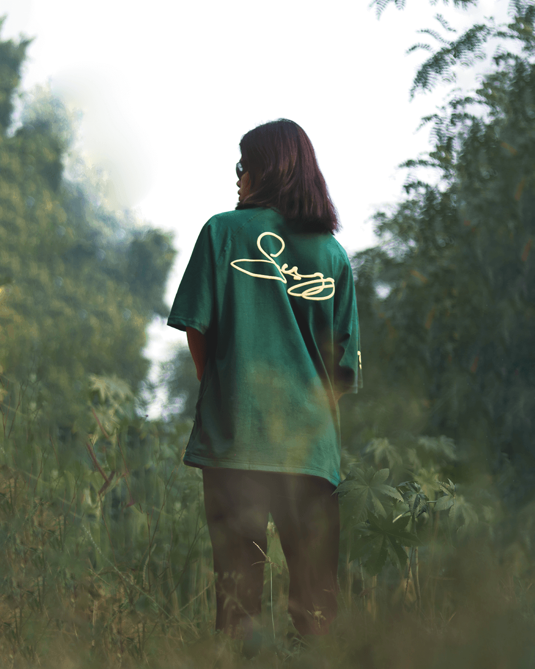 Sugga Cubes - Forest Green Oversized Fit