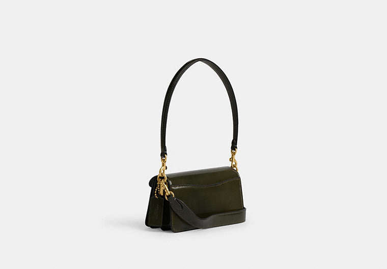 Tabby Shoulder Bag 20 - Brass/Olive