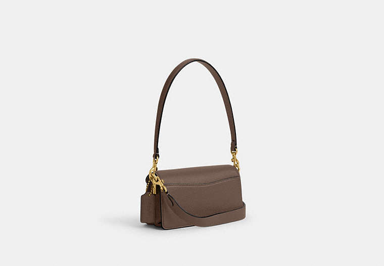 Tabby Shoulder Bag 20 - Brass/Dark Stone