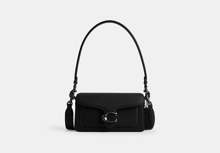 Tabby Shoulder Bag 20 - Pewter/Black