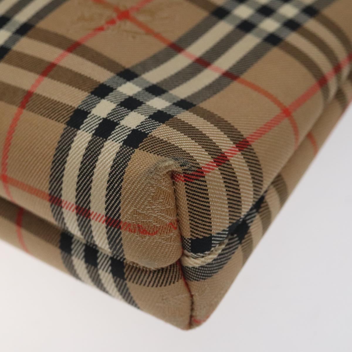 Burberry Nova Check Canvas Clutch Bag (Pre-Owned)