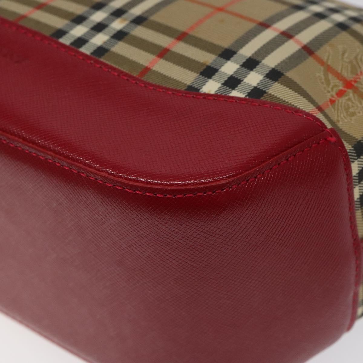 Burberry Nova Check Canvas Shoulder Bag (Pre-Owned)