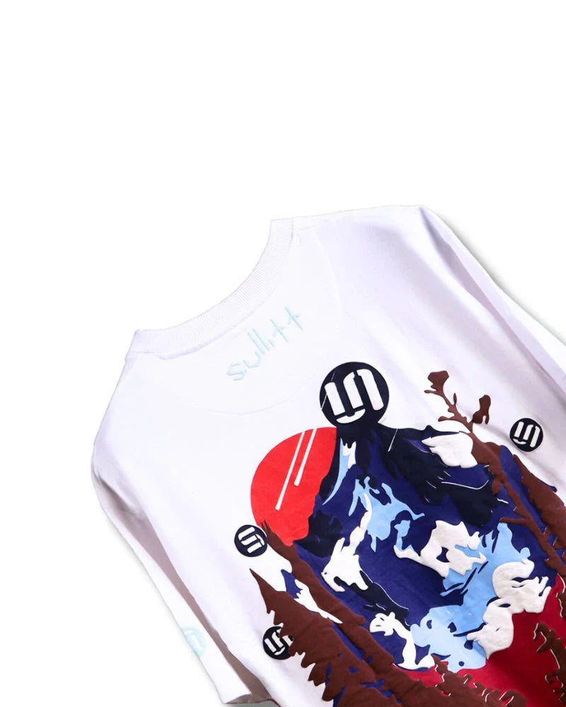 DAWNING MOUNTAIN OVERSIZED T - SHIRT - SULLITT