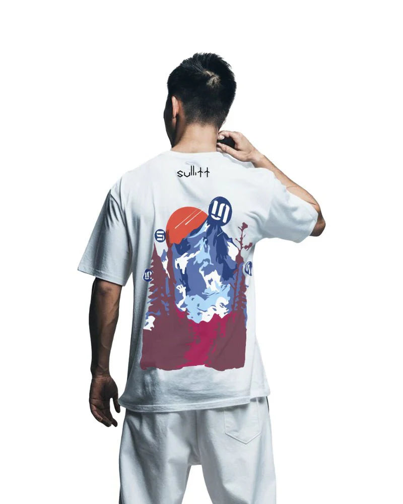 Sullitt DAWNING MOUNTAIN OVERSIZED T-SHIRT