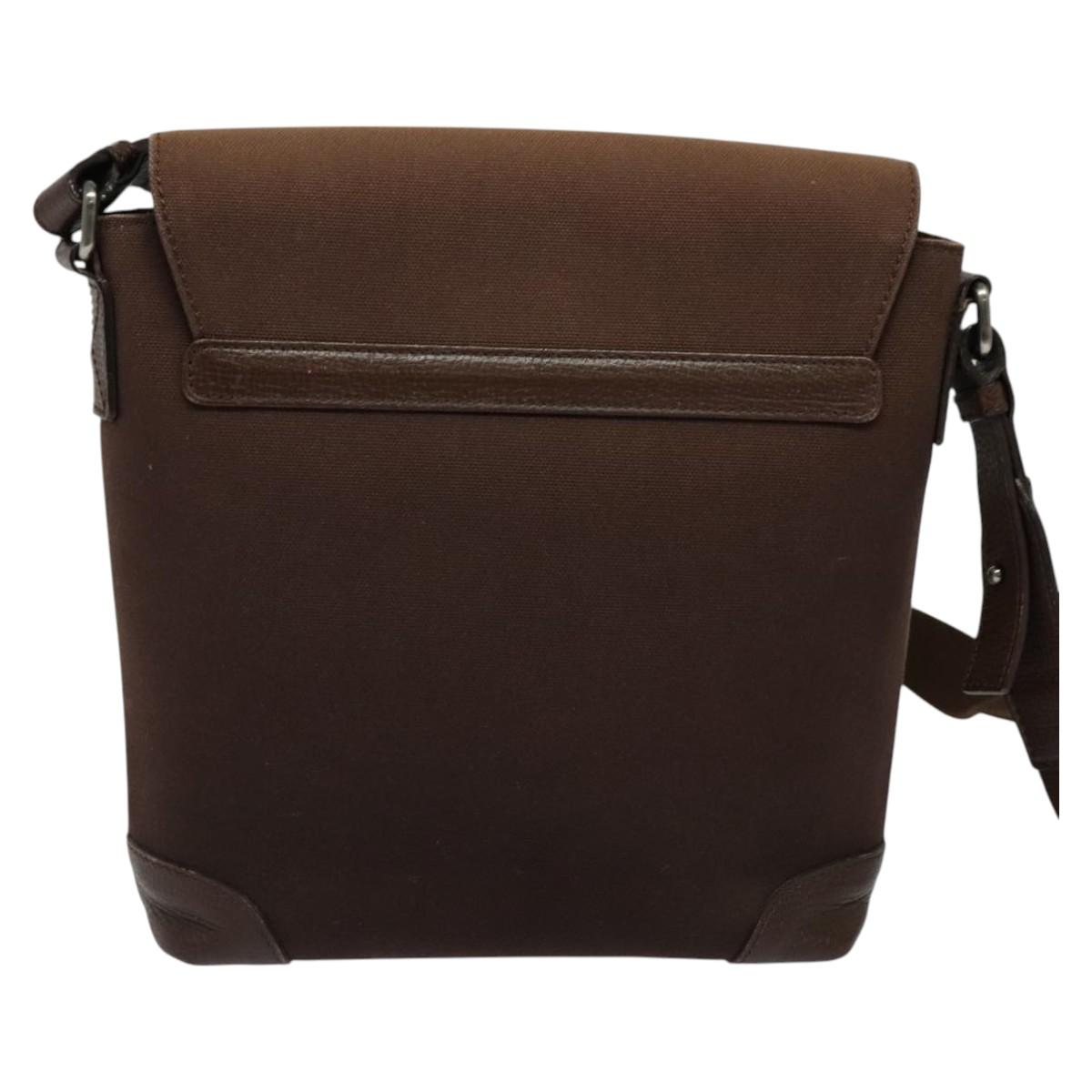Burberry Canvas Shoulder Bag (Pre-Owned)