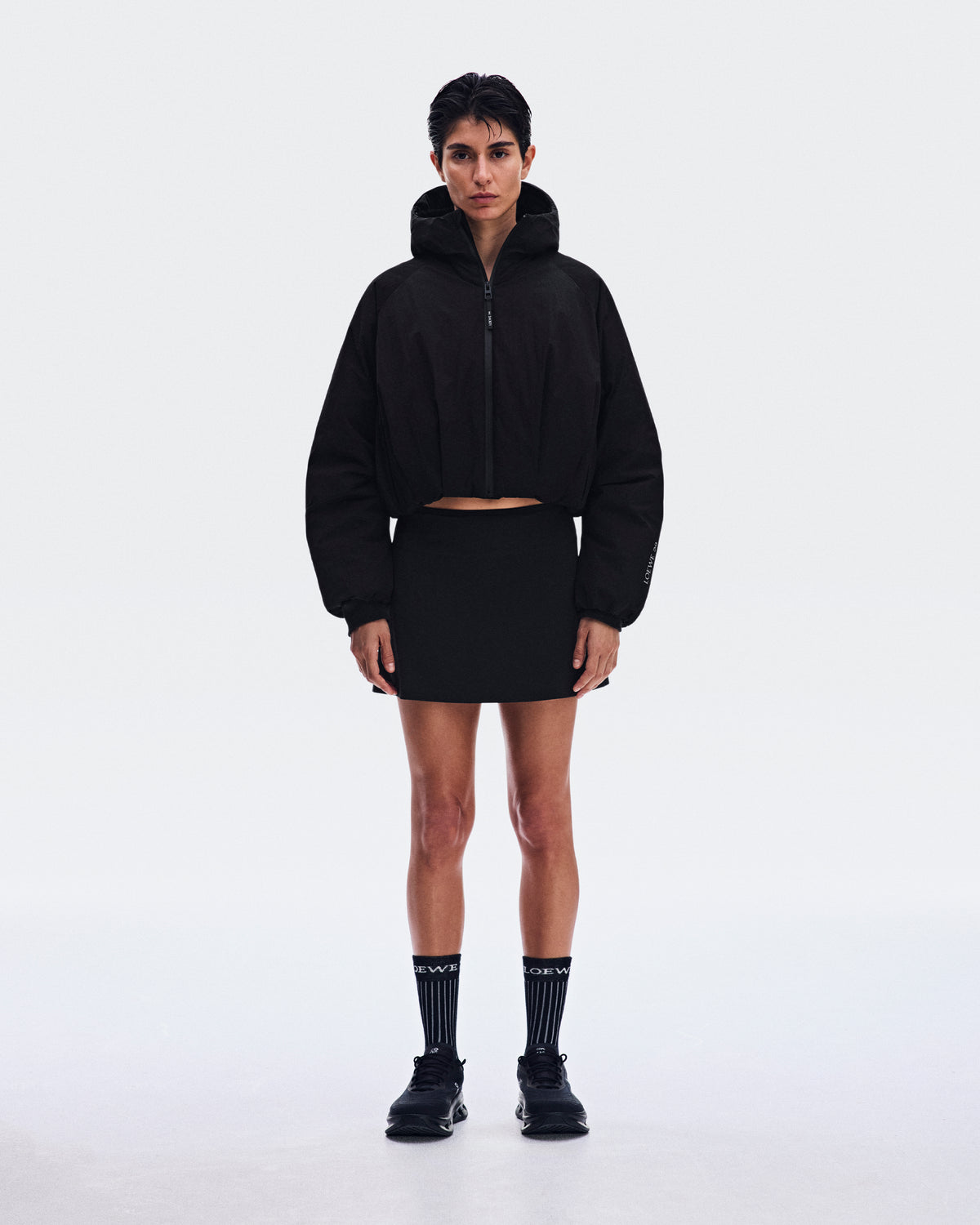 Cropped Puffer Jacket LOEWE - Womens