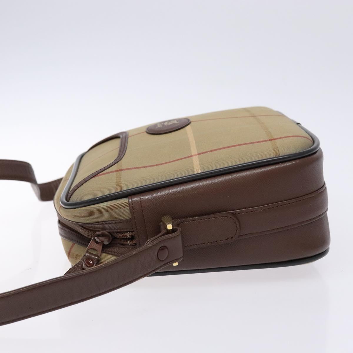 Burberry Nova Check Canvas Shoulder Bag (Pre-Owned)