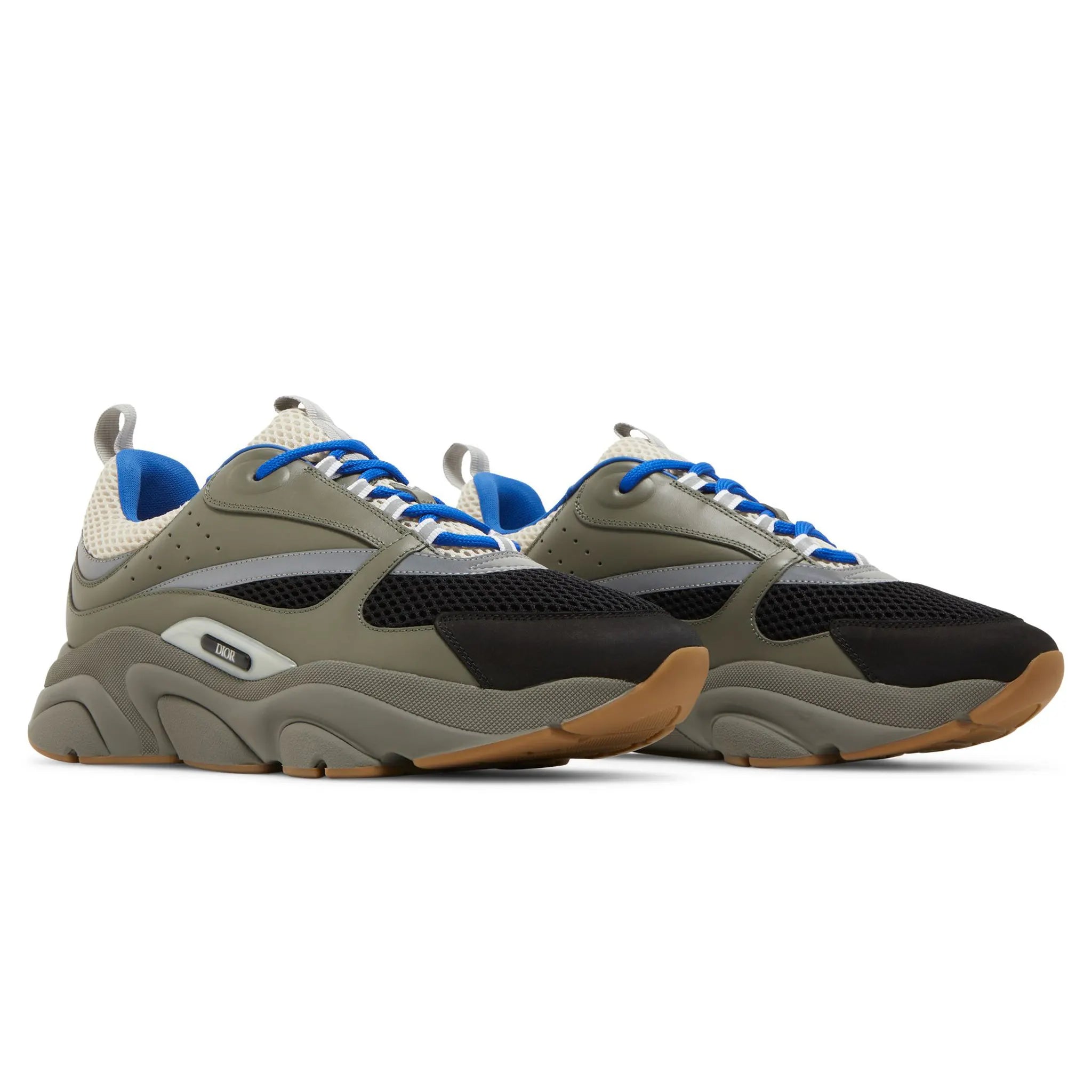 Dior B22 Olive Blue Trainer