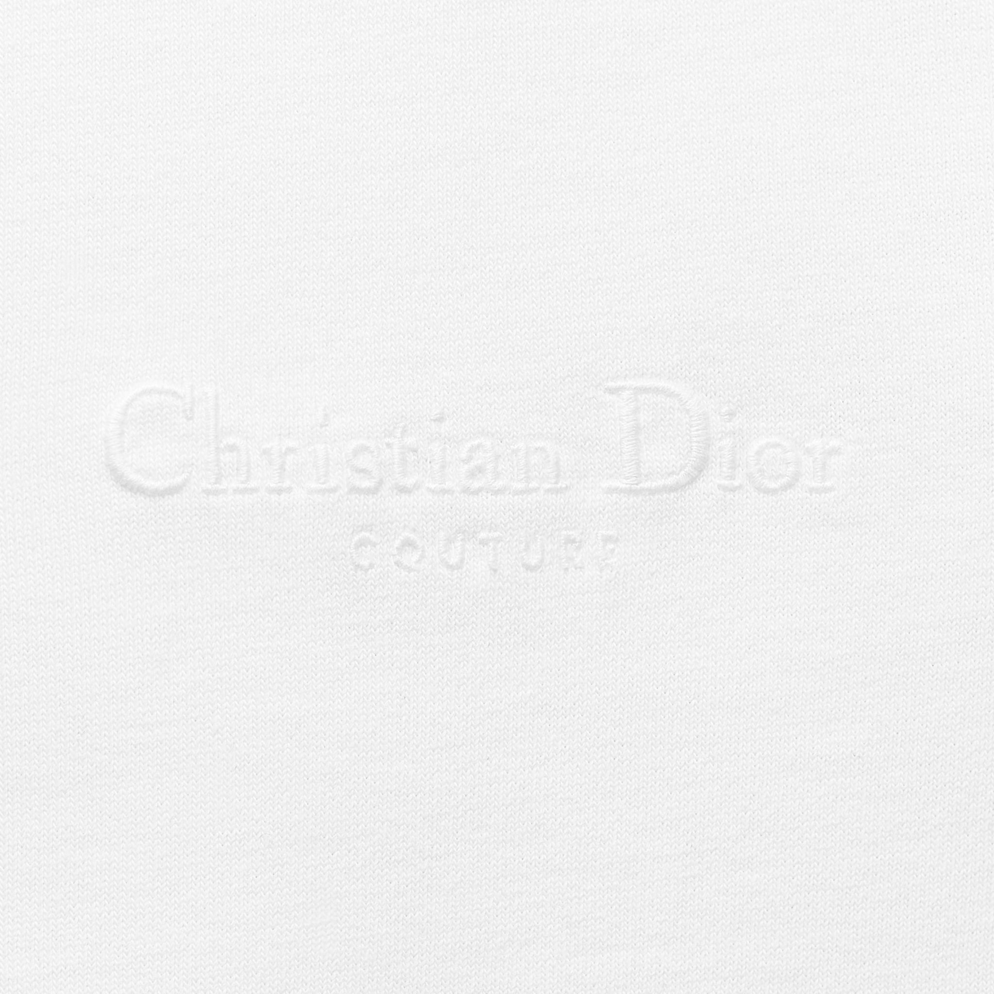 Dior 'Christian Dior Couture' Chest Logo Relaxed Fit T Shirt White