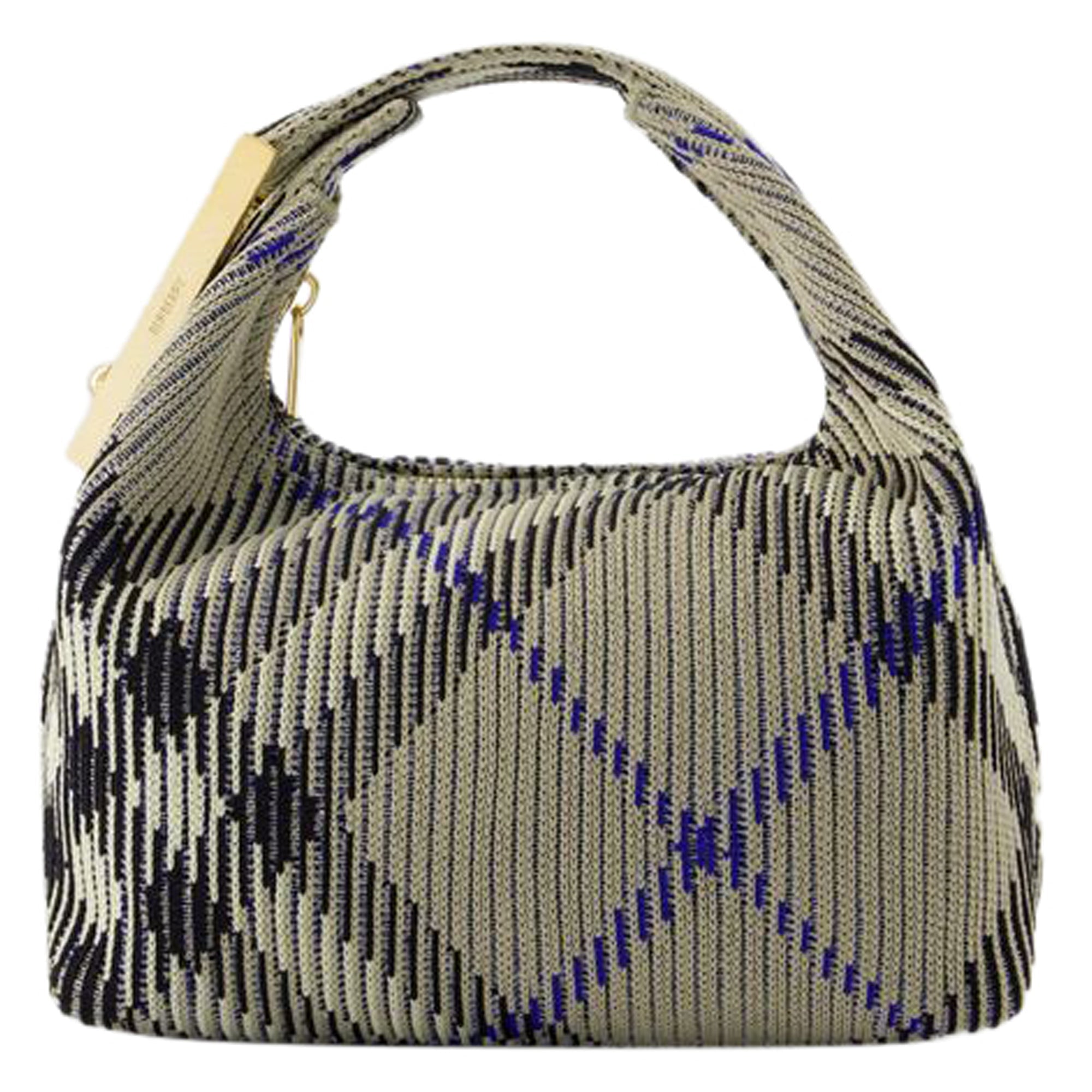 Mini Peg Purse - Burberry - Nylon - Neutral