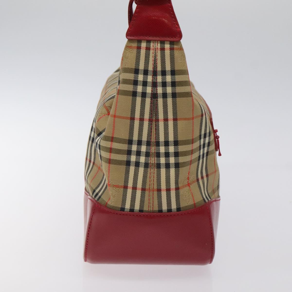 Burberry Nova Check Canvas Shoulder Bag (Pre-Owned)
