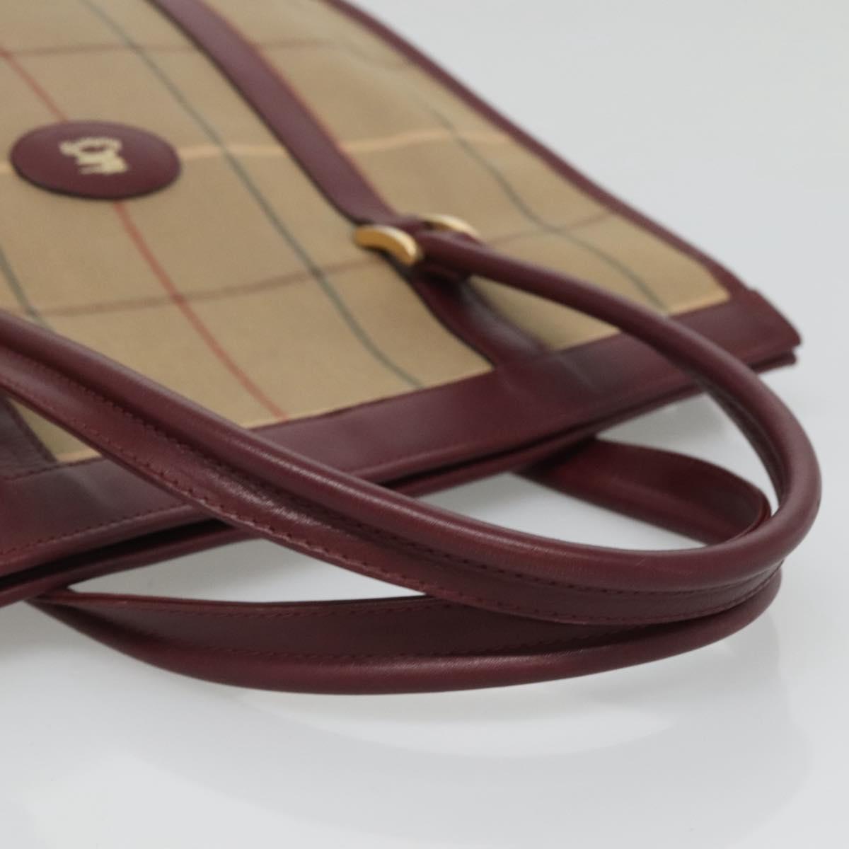 Burberry Vintage Check Canvas Tote Bag (Pre-Owned)