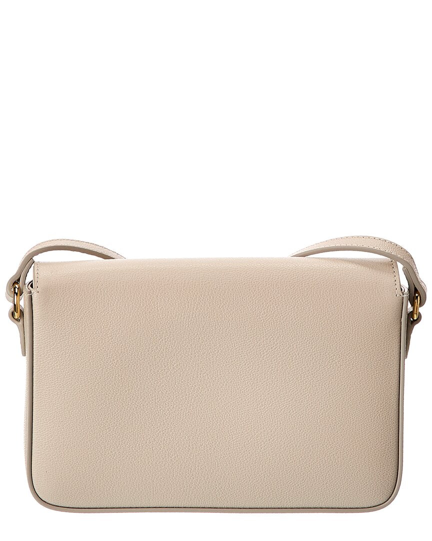 Burberry Check Canvas & Leather Crossbody