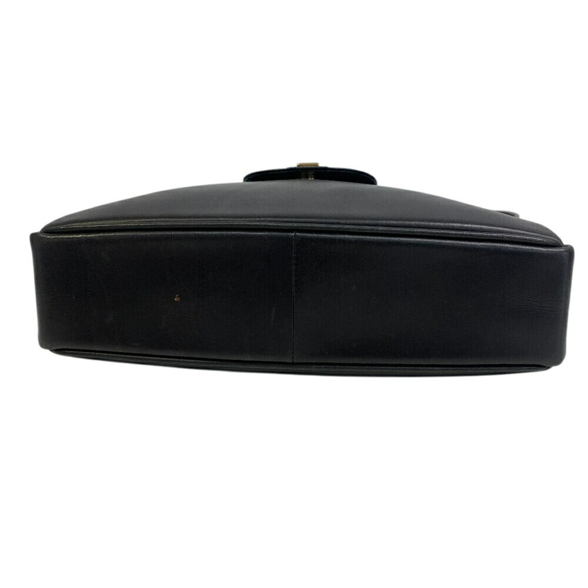 Burberry Leather Shoulder Bag (Pre-Owned)
