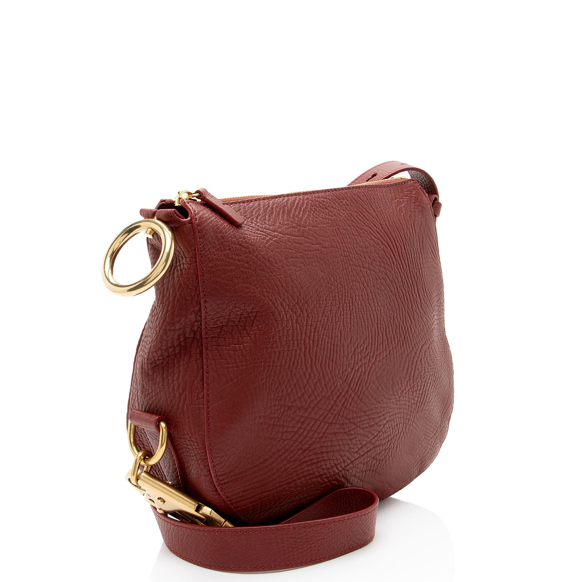 Burberry Leather Knight Small Shoulder Bag