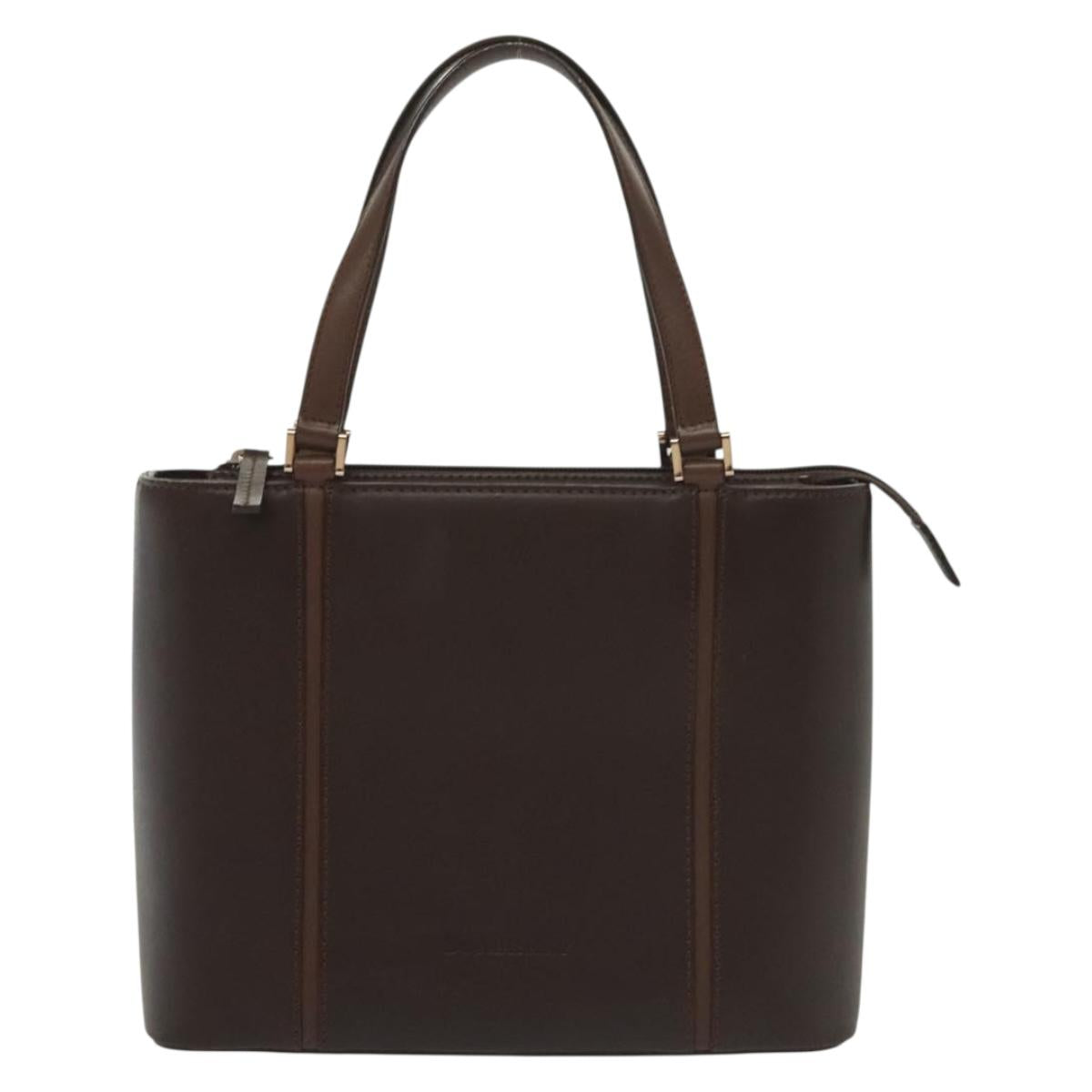 Burberry Leather Tote Bag (Pre-Owned)
