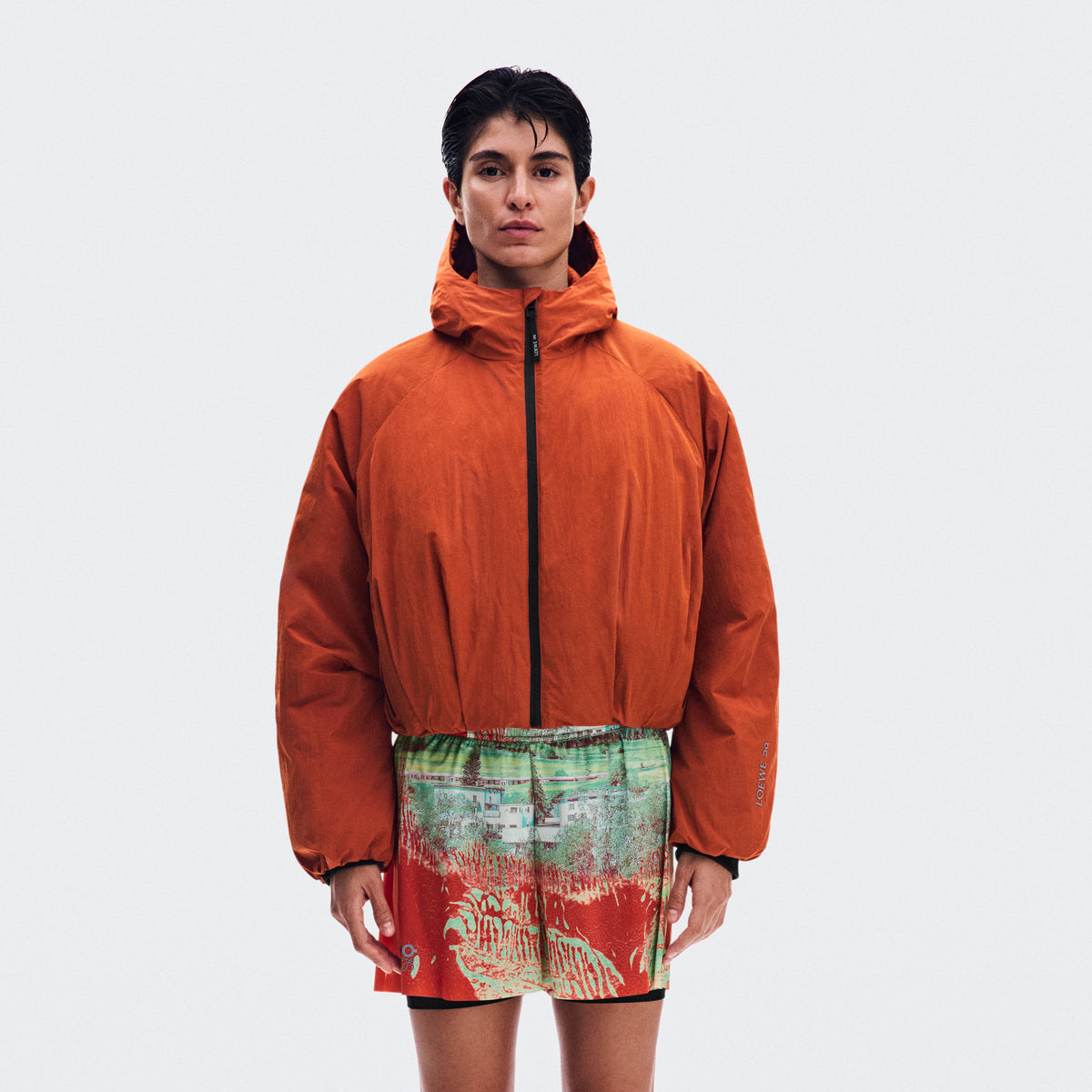 Cropped Puffer Jacket LOEWE - Womens