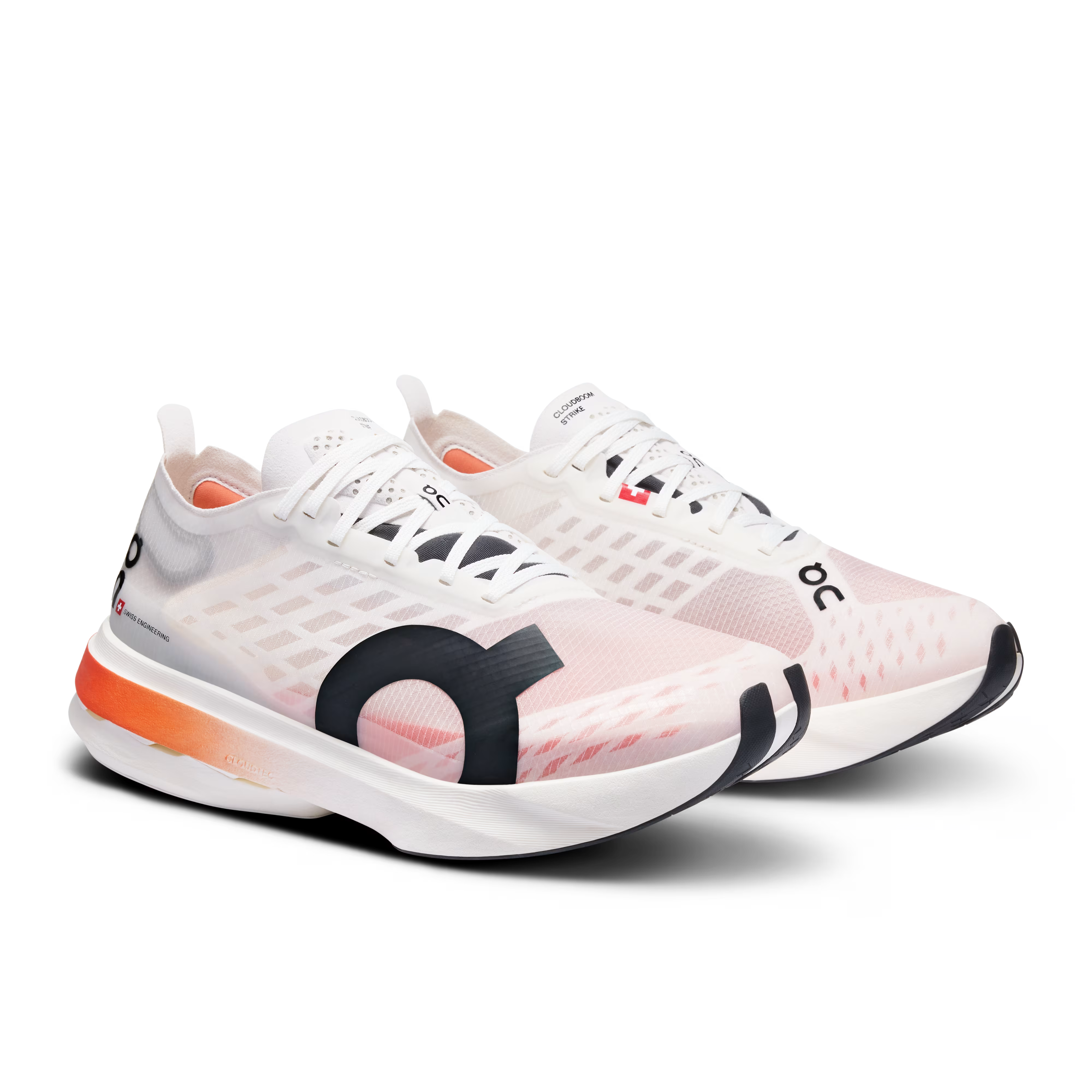 On Running Cloudboom Strike White Black (W)