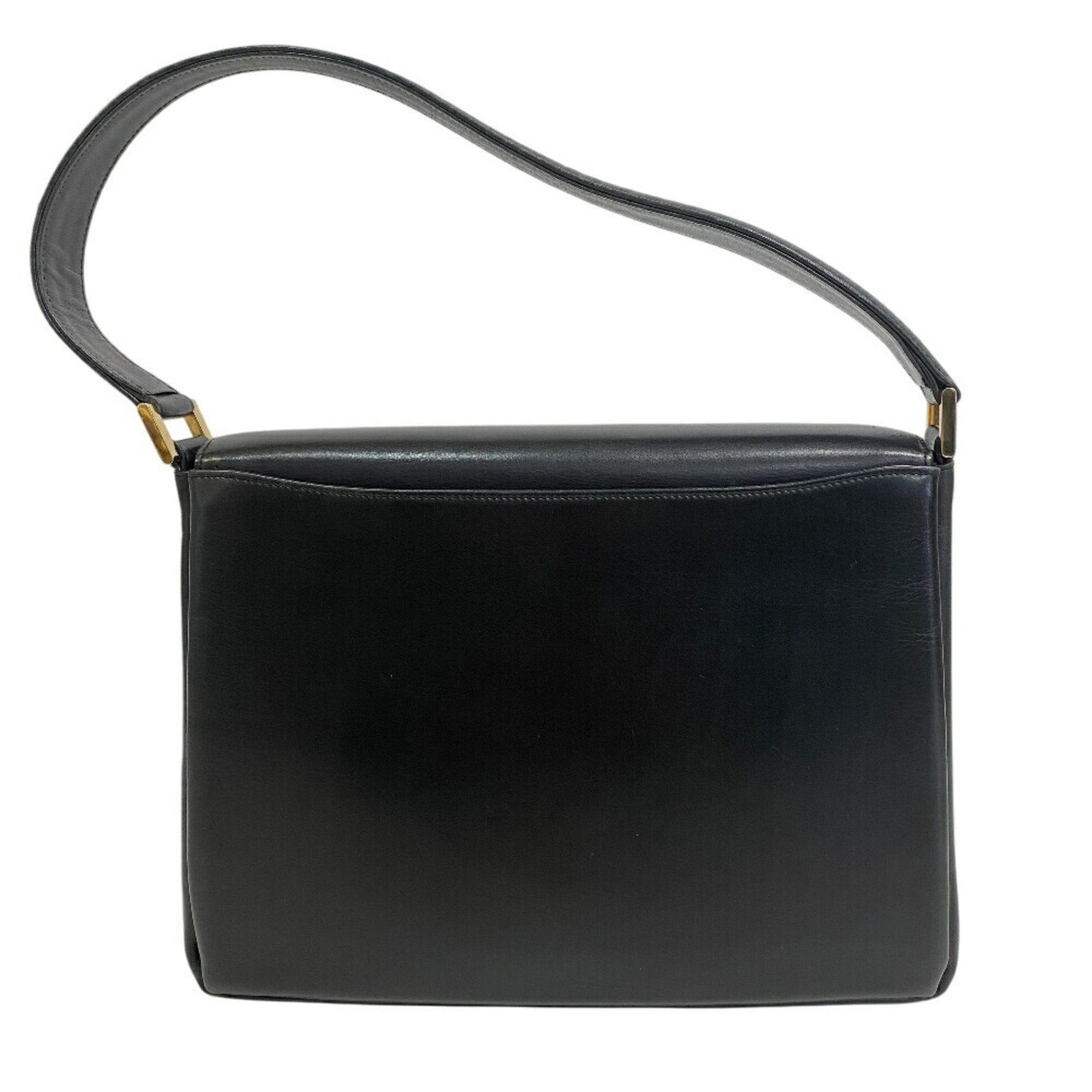 Burberry Leather Shoulder Bag (Pre-Owned)