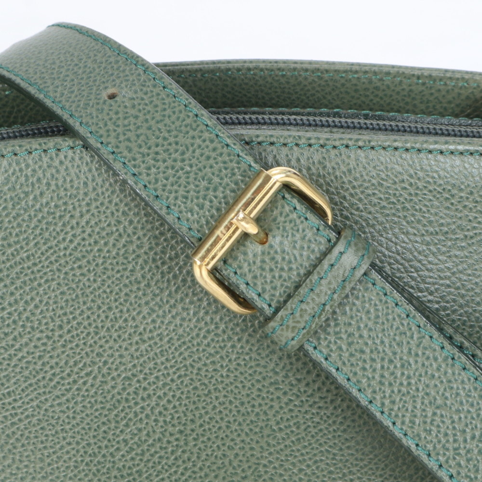 Burberry  Leather Shoulder Bag Tote Bag (Pre-Owned)