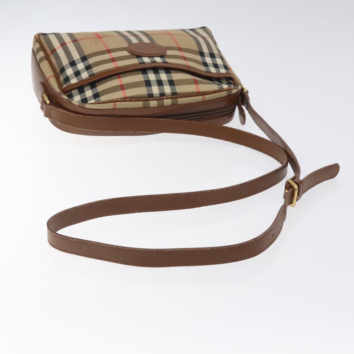 Burberry Nova Check Canvas Shoulder Bag (Pre-Owned)