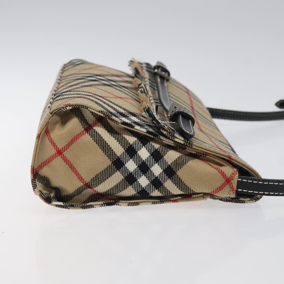 Burberry Nova Check Canvas Shoulder Bag (Pre-Owned)