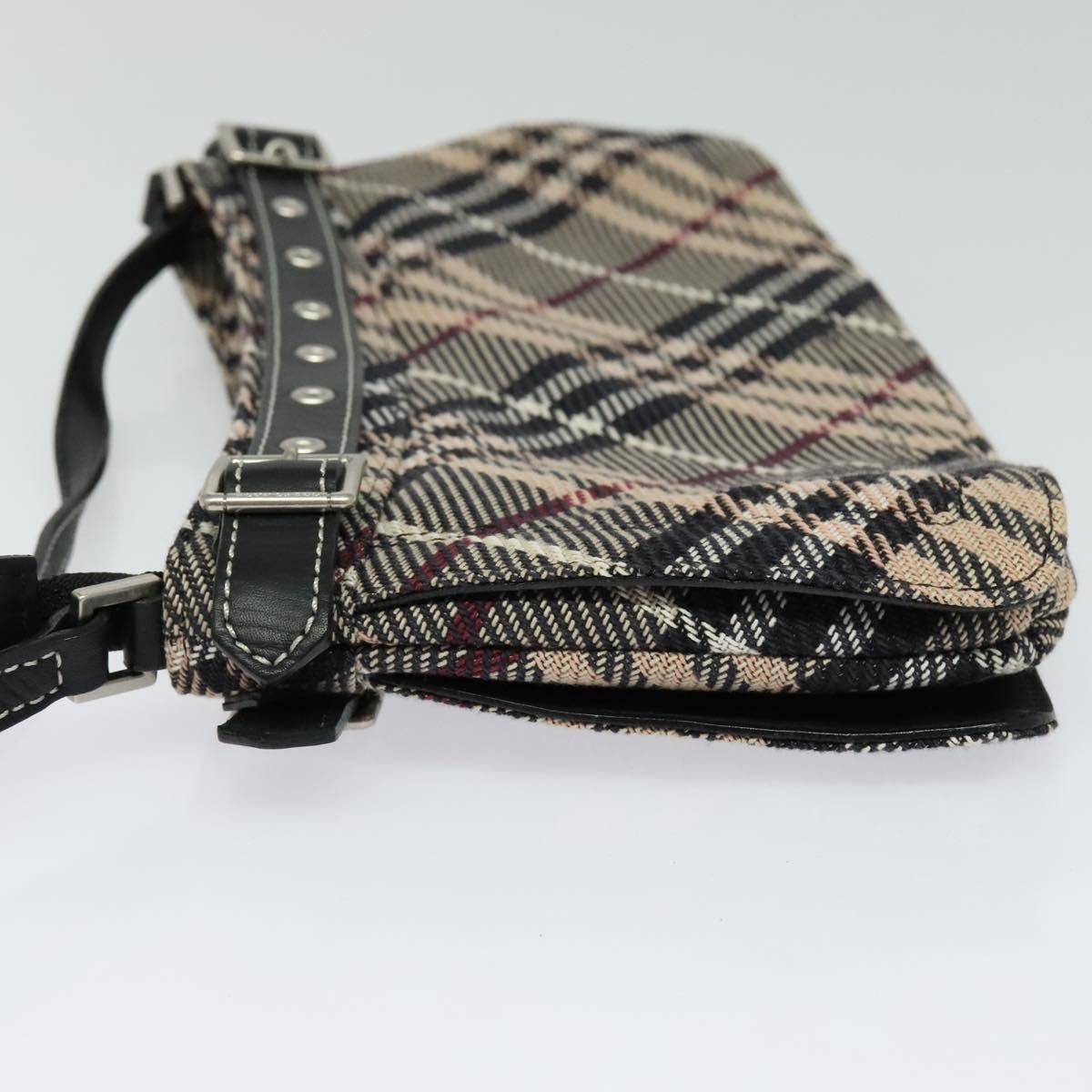 Burberry blue Label Canvas Shoulder Bag (Pre-Owned)