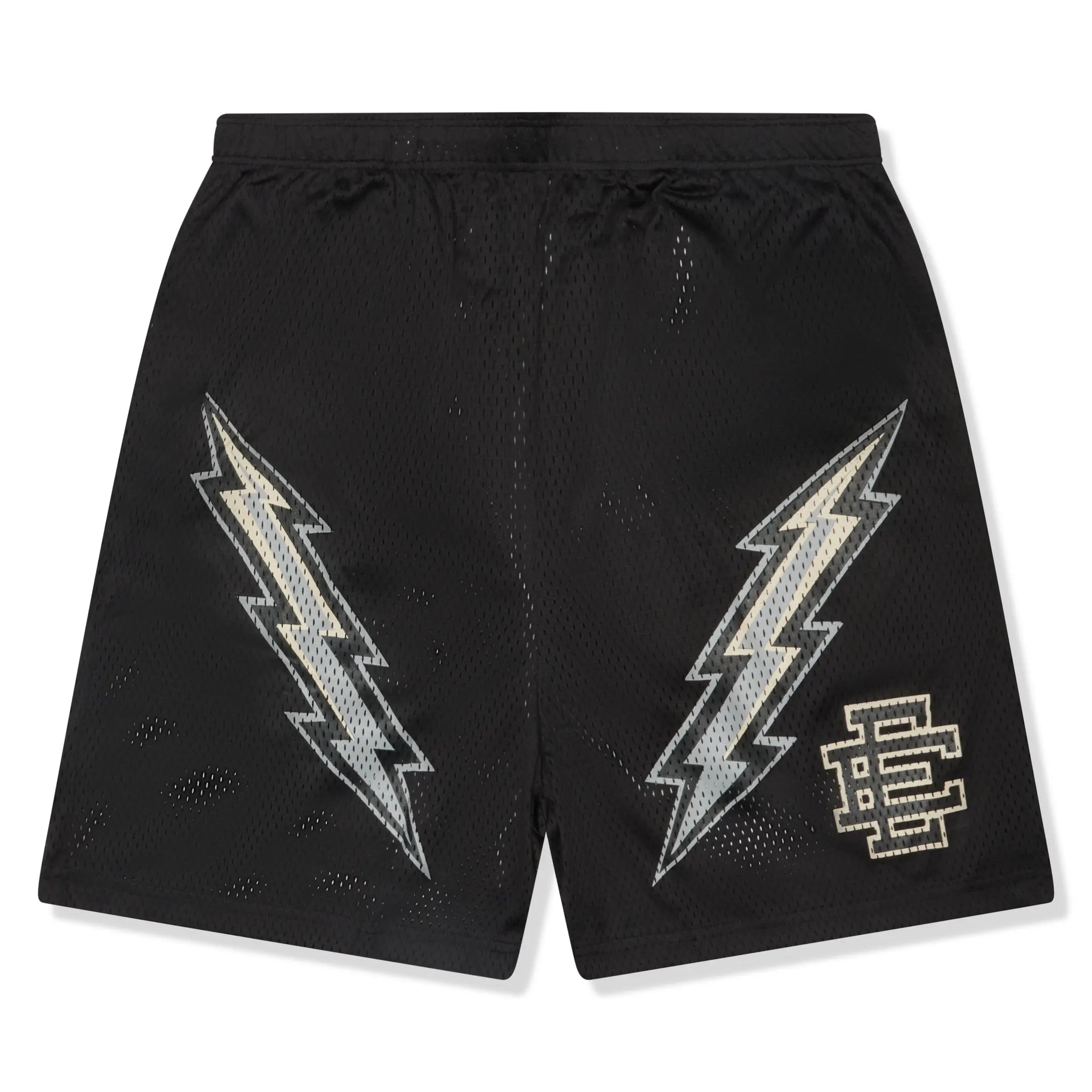 Eric Emanuel EE Lightning Bolt Grey Black Shorts