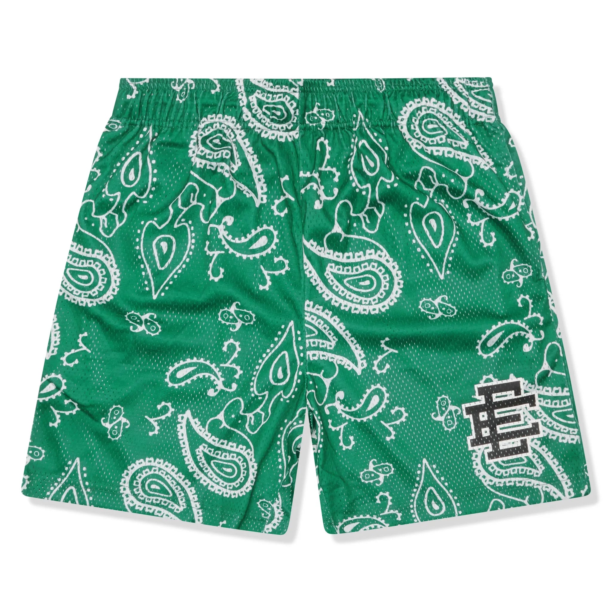 Eric Emanuel EE Basic Green Bandana Shorts