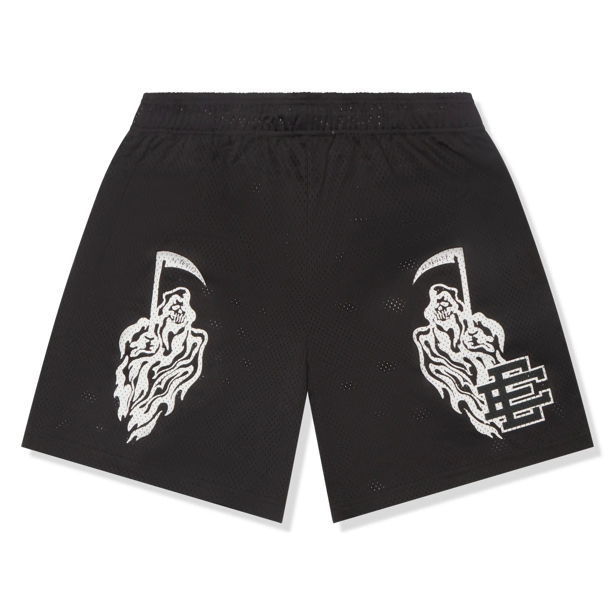 Eric Emanuel x Warren Lotas Black White Shorts (FW24)