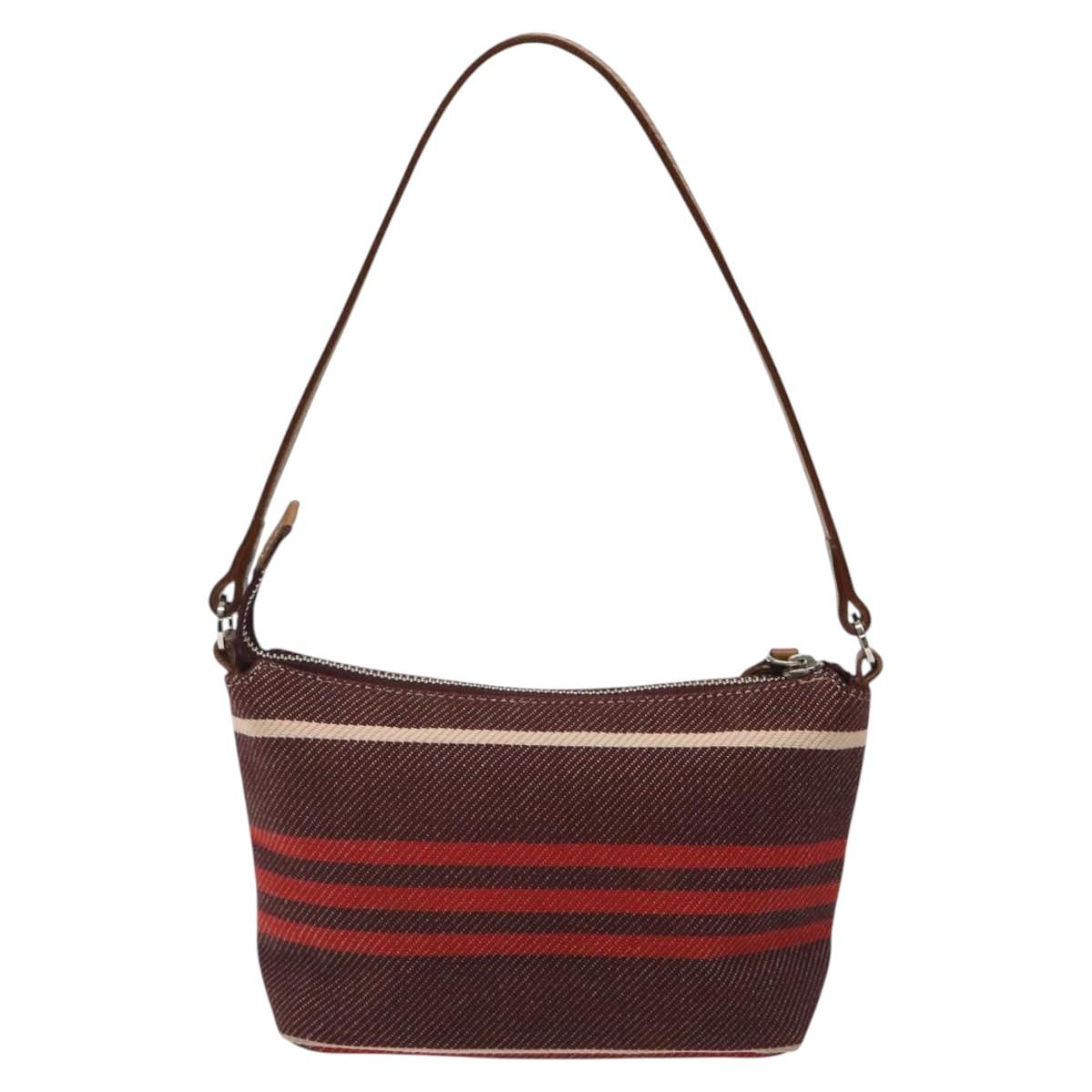 Burberry blue Label Canvas Clutch Bag (Pre-Owned)
