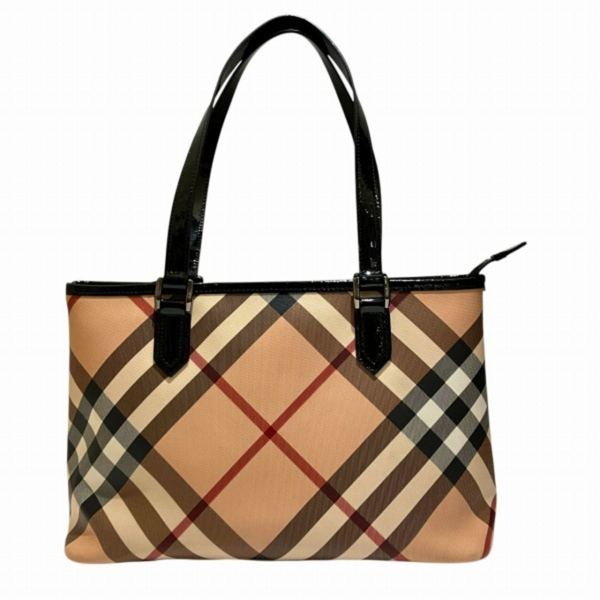 Burberry Pvc Shoulder Bag Tote Bag (Pre-Owned)