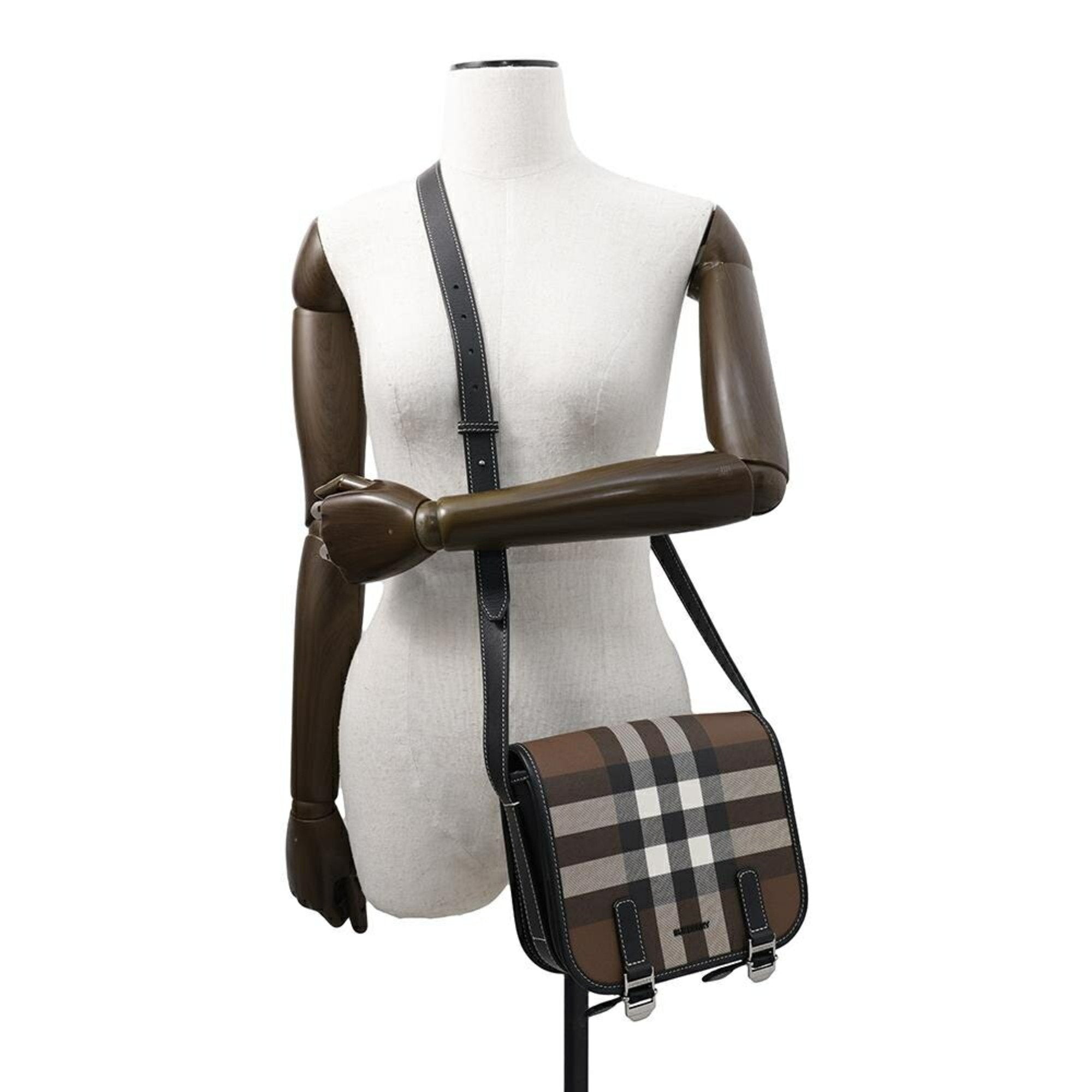 Burberry  Pvc Leather Shoulder Bag (Pre-Owned)